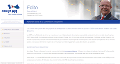 Desktop Screenshot of ceep-france.org